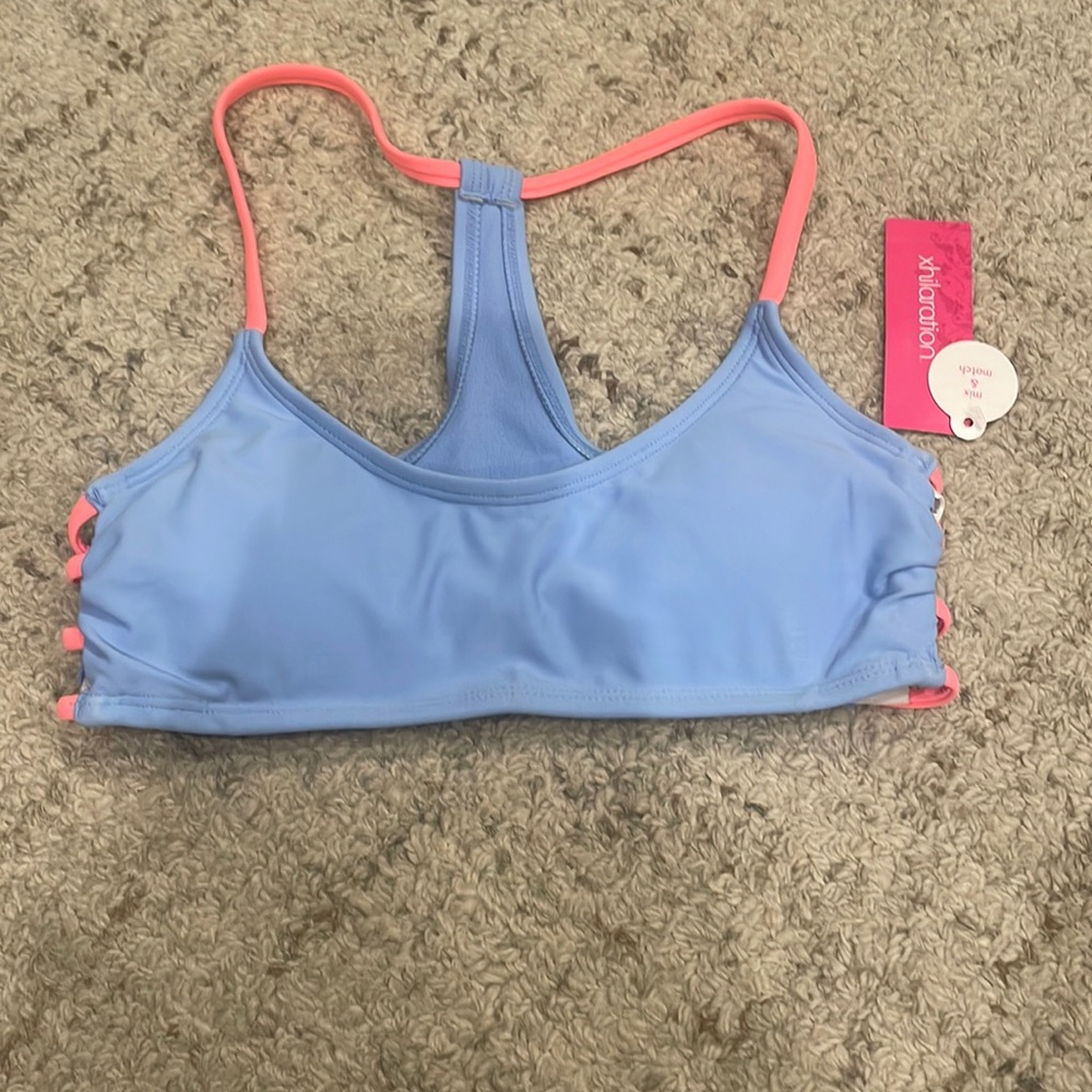 NWT Light Blue Bikini Top